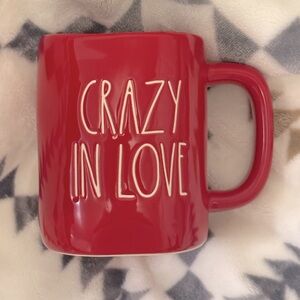 Rae Dunn Red Crazy in Love Valentines Mug